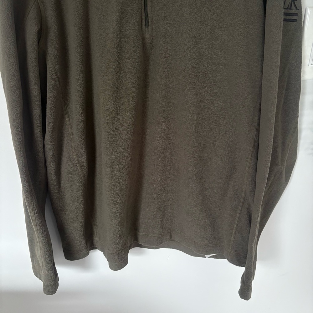 Patagonia Micro D 1/4 Zip Fleece Pullover Basin Green Men’s Medium STY26176 - Picture 3 of 9